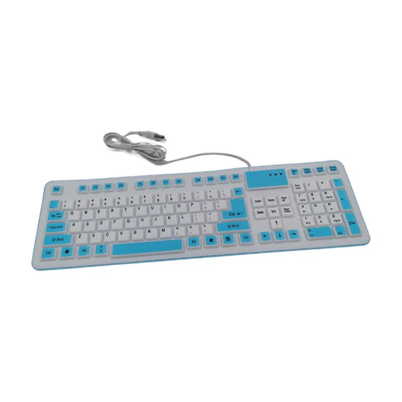 OLOEY 106B Ultra-Thin Foldable Silicone Keyboard