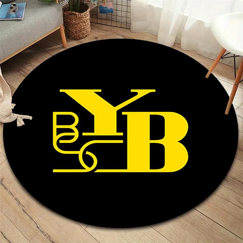 

BSC Young Round Area Rug,Carpet Rug for Living Room Bedroom Sofa Playroom Decor,Non-slip Floor Mat 80cmx80cm