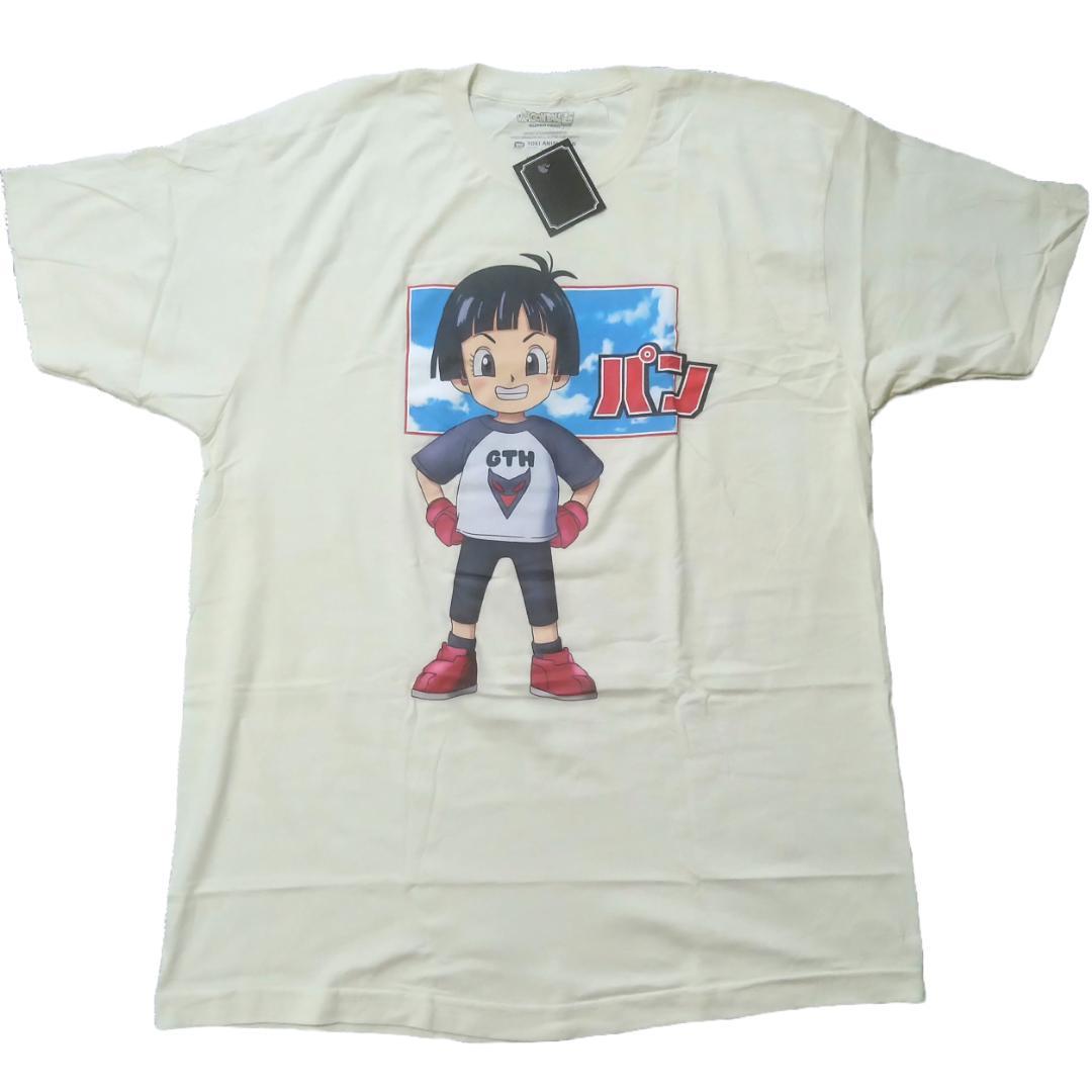 

[USED] Dragon Ball Super T-shirt, XL, cream color, bread, anime T-shirt, official