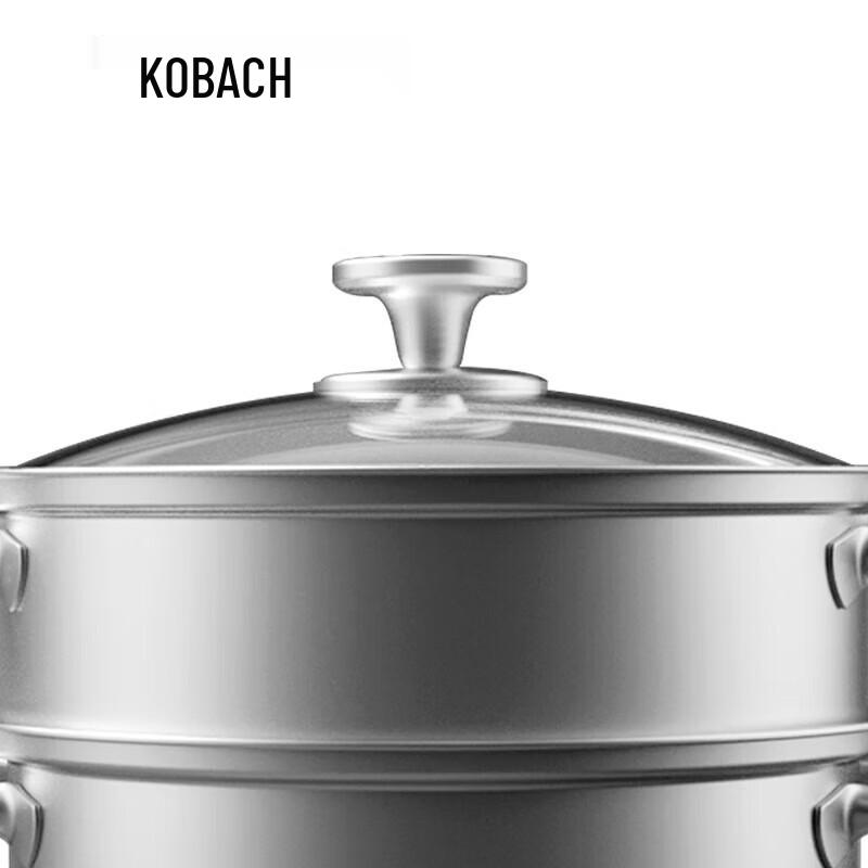 Kangbach European Style 304 Stainless Steel Double Layer Steamer