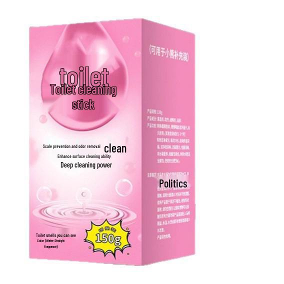 Toilet Deodorizer & Descaler Stick - Odor-Removing Cleaner for Household Bowls