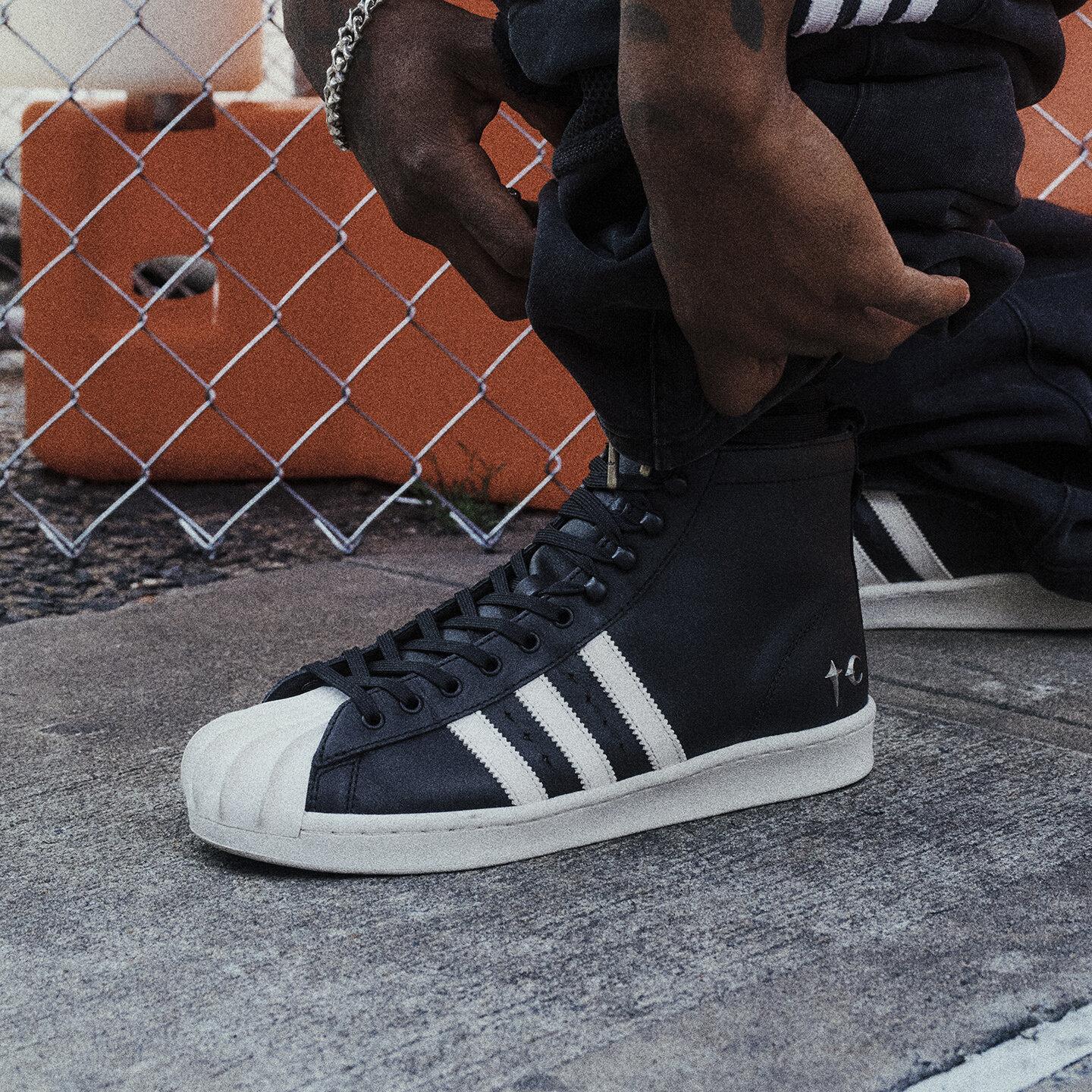 adidas Superstar Boot Thug Club Black White 38