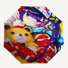 1pc Anime Character Outdoor Umbrella - Automatic Opening/Closing, Portable 3-Fold Design with 8-Rib Iron Frame - Perfect Gift for Fans, Travelers