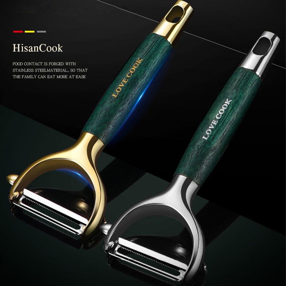 Raspador de Piel Preventivo de Corrosión La Hoja es Afilada 37g 16.5 * 6.8cm Utensilios de Cocina Rallador de Melón Artículo de Lujo Ligero para Pelar