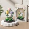 Jihui Building Blocks Flower Pot Series: Compatible with Lego Toys for Children's Educational Fun