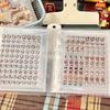 1 Set Waterproof Cute Nose Gag Notebook Storage Book Stickers Nail Art Stiers Girls Cartoon Decorative Patches Prank Toys