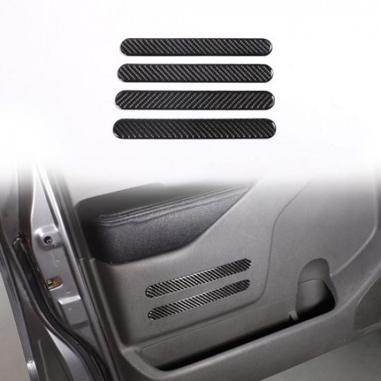 Carbon Fiber Interior Door Panel Groove trim Sticker For Nissan Frontier 2009-17