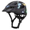 Children's Mtb Bike Helmet With Detachable Visor 52-56 Cm - Black