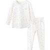 Balabala Girls' Breathable Thermal Underwear Set