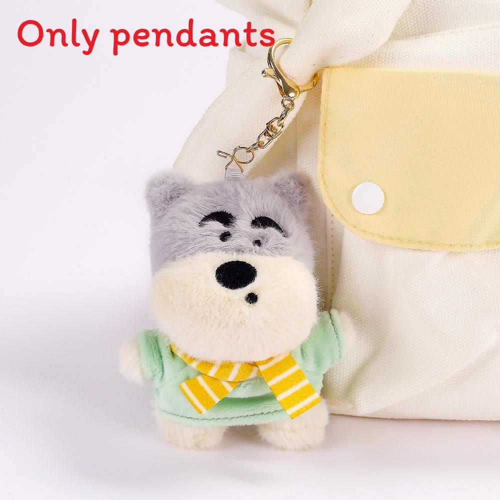 Soft Plush Crayon Dog Keychain With Clothing For Kids And Gift Giving