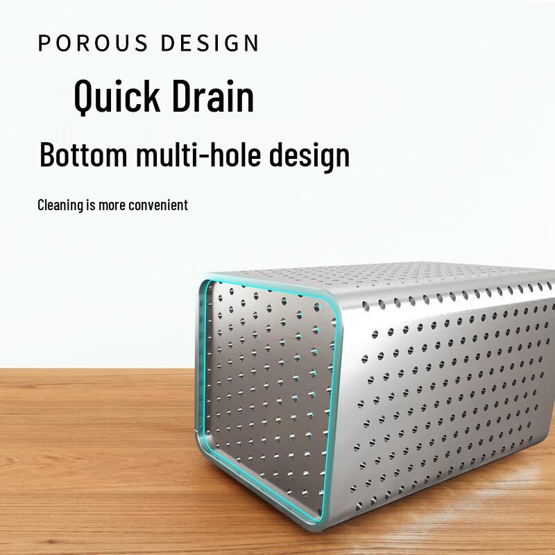 Stainless Steel Wall-Mounted Chopstick Holder