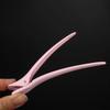 6peices Professional Hair Salon Hair Clips Plastic Single Fork Hair Clips for Styling - Segmentation Special for Real Hair Wigs