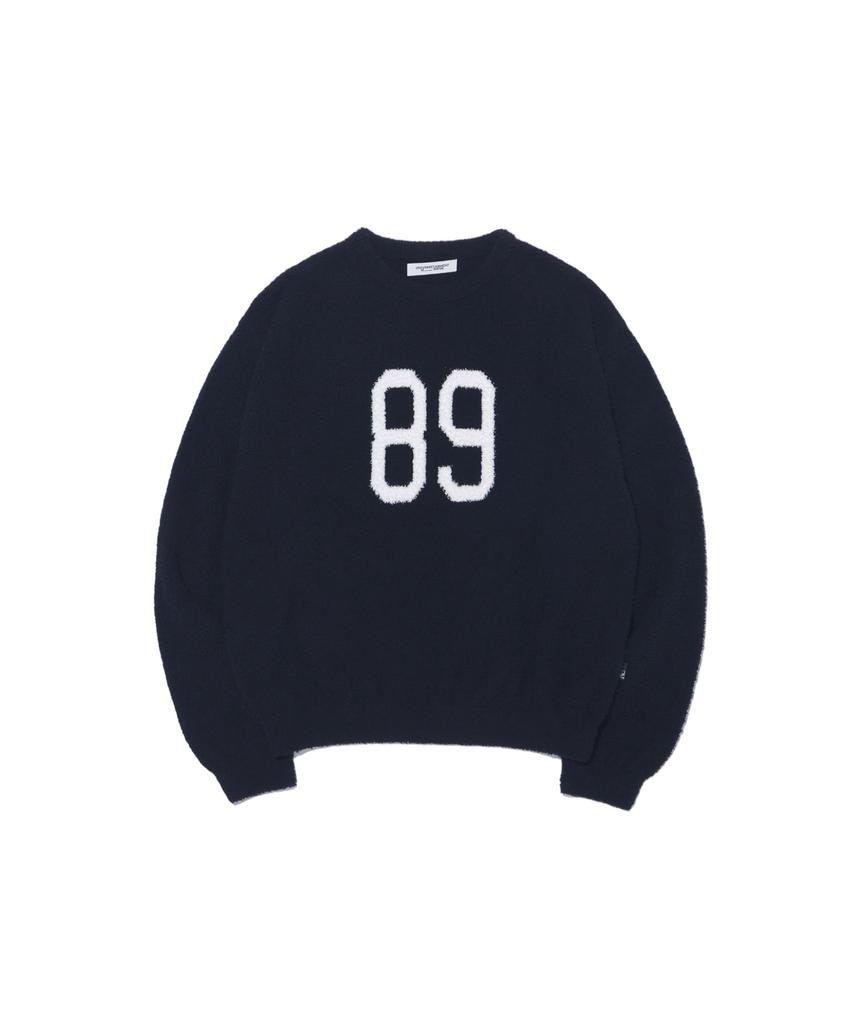UNIVERSE GARMENT Htg Soft Boucle Knit_Black