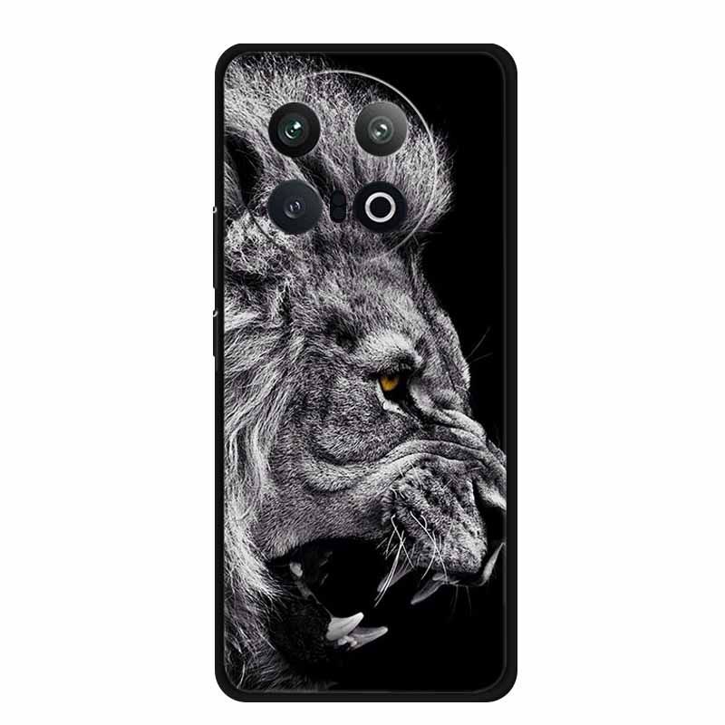 For Vivo iQOO 13 5G Back Cover Case iQOO13 Coque Black Silicone Soft Phone Case For Vivo iQOO 13 Case 6.82" Shockproof Funda Bag