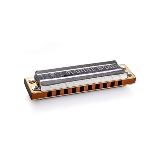 HOHNER Marine Band 125th Anniversary Edition 10-Hole Harmonica in C