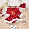 Christmas Party Romper Dress Costume