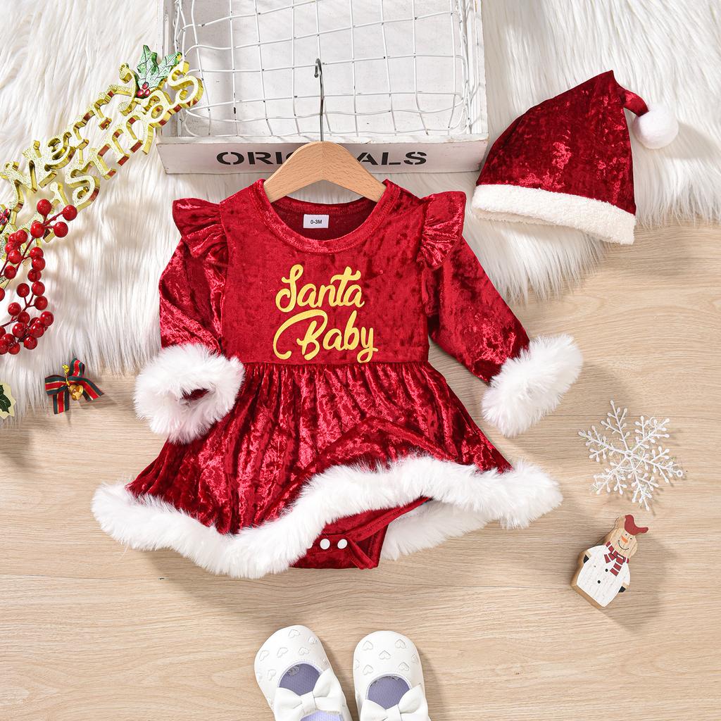 Christmas Party Romper Dress Costume