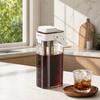 Macchina per Caffè Cold Brew, Brocca Cold Brew da 1000 ml con Coperchio, Caraffa Termoresistente per Tè Freddo per Frigorifero, Pentola Cold Brew Portatile per Casa