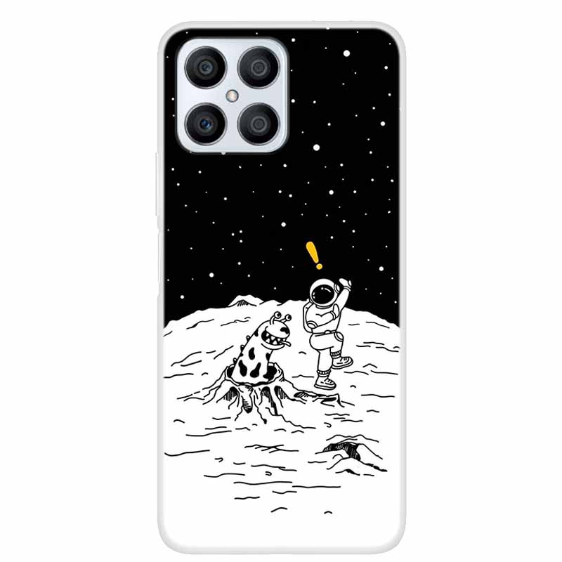 For Honor X8 4G Cases X 8 5G Clear Marble Soft TPU Silicone Back Cover For Honor X8 Phone Cases Fundas HonorX8 X 8 TFY-LX1 LX2