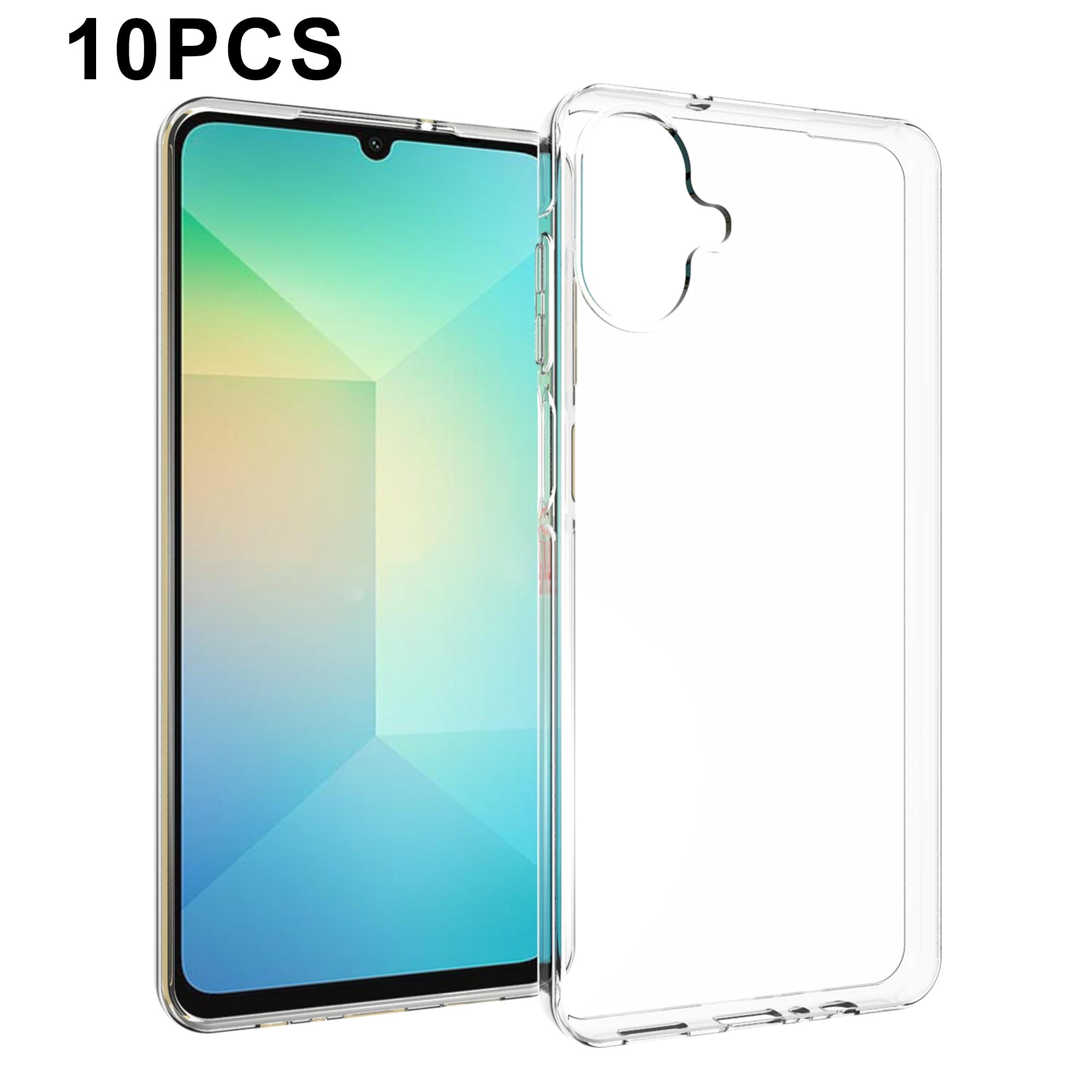 

10Pcs/Pack For Samsung Galaxy A07 4G Case Watermark Free TPU Protective Clear Phone Cover A