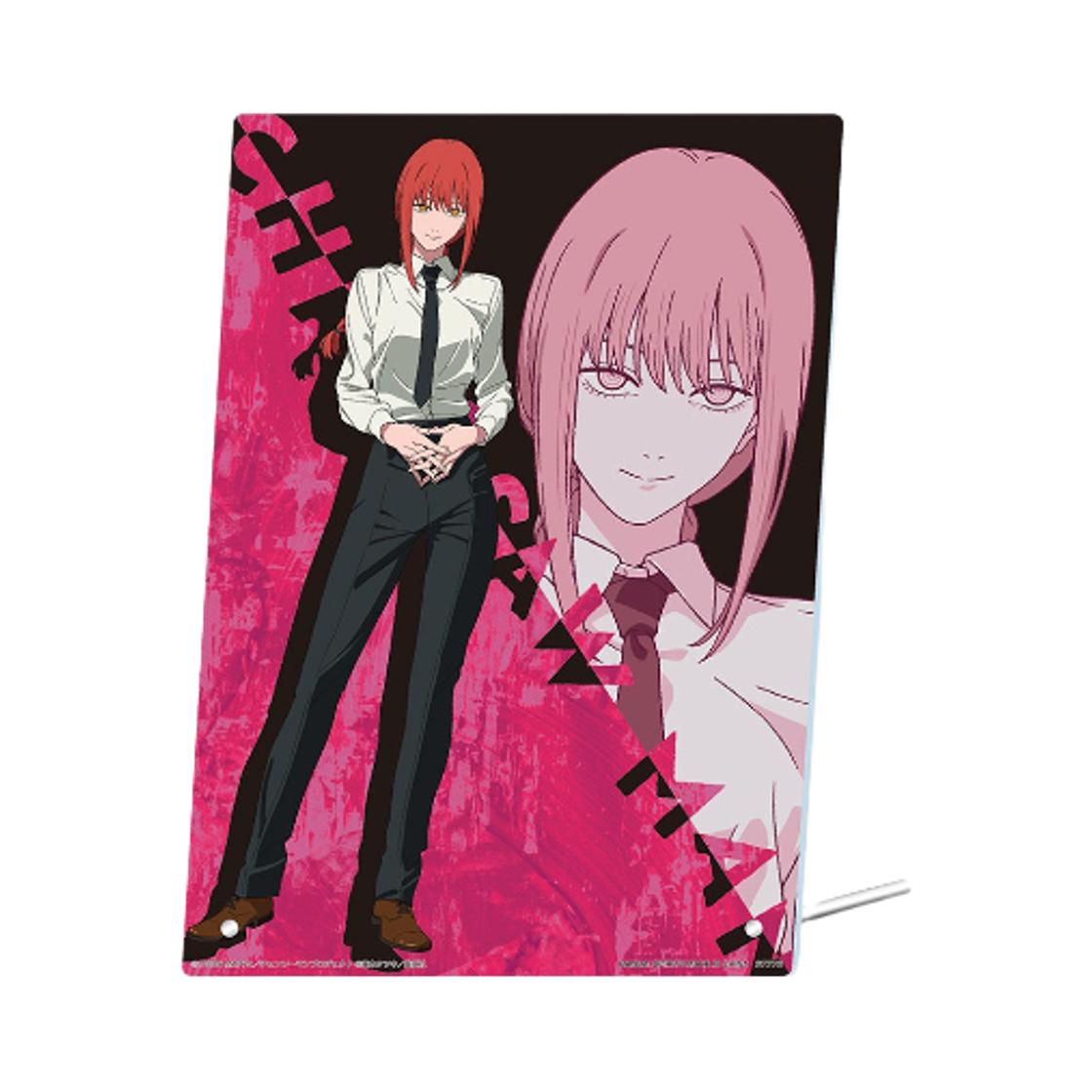 Bandai Ichiban Kuji Movie Chainsaw Man Reze Arc F Prize Makima Acrylic Board ONE SIZE