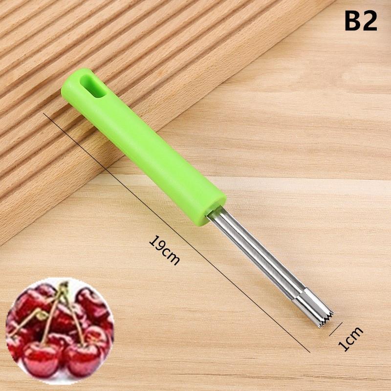 1 ks Nerezový odpeckovač ovoce Datle Třešně Hrušky Odpeckovač Odstraňovač Semínek Ovoce Kráječ Nůž Nástroje na Ovoce a Zeleninu