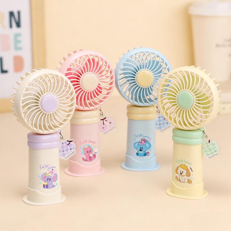 Colorful Party Series USB Desktop Fan: Silent Three-Speed Fan for Office, Desk, or Dorm Colorful Party Series