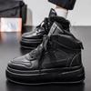 Men's Shoes for Height Increase In Autumn and Winter 10cm8cm6cm Small White Shoes Korean Version Versatile Casual Thick-soled High-top Board Shoes T