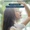 Portable Neck Fan  Rechargeable Turbofan USB Leafless Air Conditioner Bladeless Fans Hanging Neck Cooler For Summer