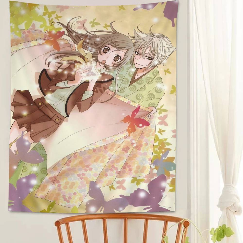 Anime KKamisama Kiss HajimemashitaMT Tapestry Art Printing Japanese Wall Tapestry Anime Wall Hanging Home Decor
