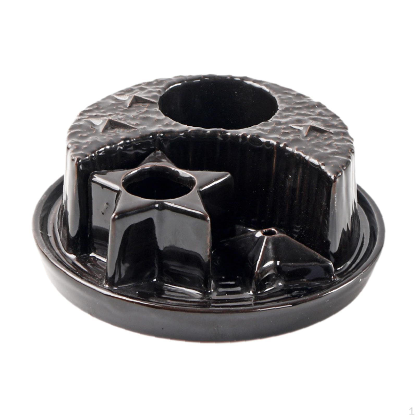 

Подставка для благовоний для декора дома и офиса Black
