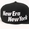 Cap 59FIFTY Side Logo Black 7 5950 NE NEW YORK BLK [New Era] 5/8
