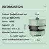 Foldable Travel Pot Multifunctional Split Stir-Fry Pan Portable Cooking Pot Electric Heating Stove Water Boiler 220V