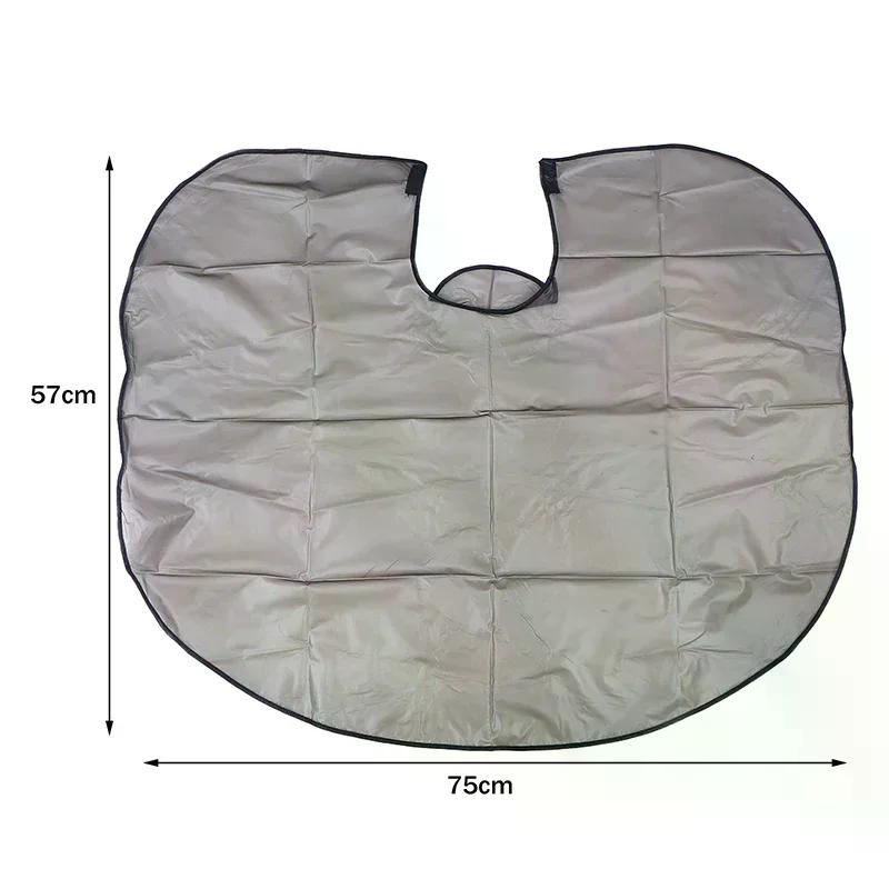 Professional Hairdressing Cape Short Length Adjustable Salon Barber Hair Cutting Cover Waterproof Apron For Home Salon Styling