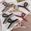 Hair Clip Back Head Claw, Soft Silicone Large Clip, Non-Slip Grip Long Claw Anti-Slip Teeth Accessory for Daily Wear Use