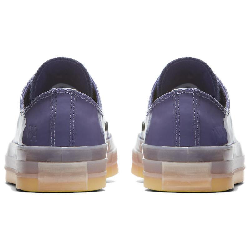 JW Anderson x Converse 1970s Patent Leather Chuck 70 Low Top Vintage Casual Low-Top Board Shoes Unisex Purple