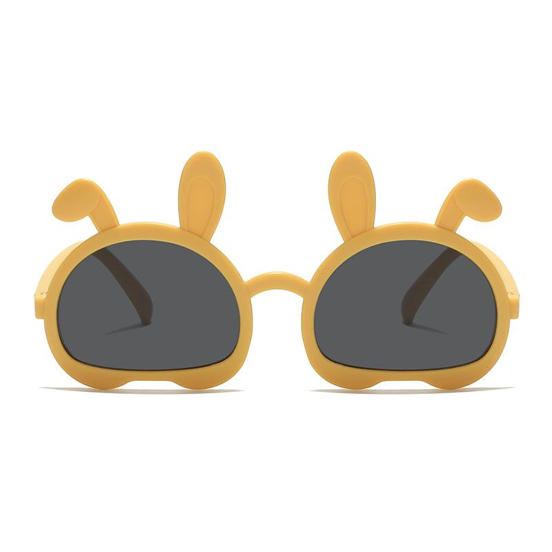 New Fashion Bunny Children's Sunglasses Cute Baby Men's and Women's Cartoon Sunglasses Street Shooting Dance Glasses