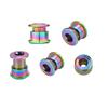 5 Sets Steel Chainring Bolts and Nuts M8 Thread Single Ring Sprocket Bolt  Chainring Installation