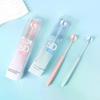 1/2pcs Toothbrush Three-sided Soft Bristle Teeth Whitening Brushes Comprehensive Cleaning Family Toothbrushes Dental Oral Care