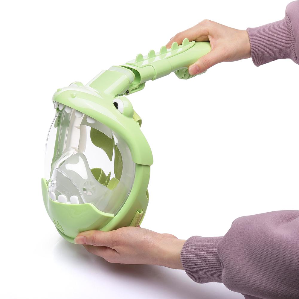 Snorkel Swim for Kids Water Play Equipment Full Face Masks Children Snorkel Diving Mask