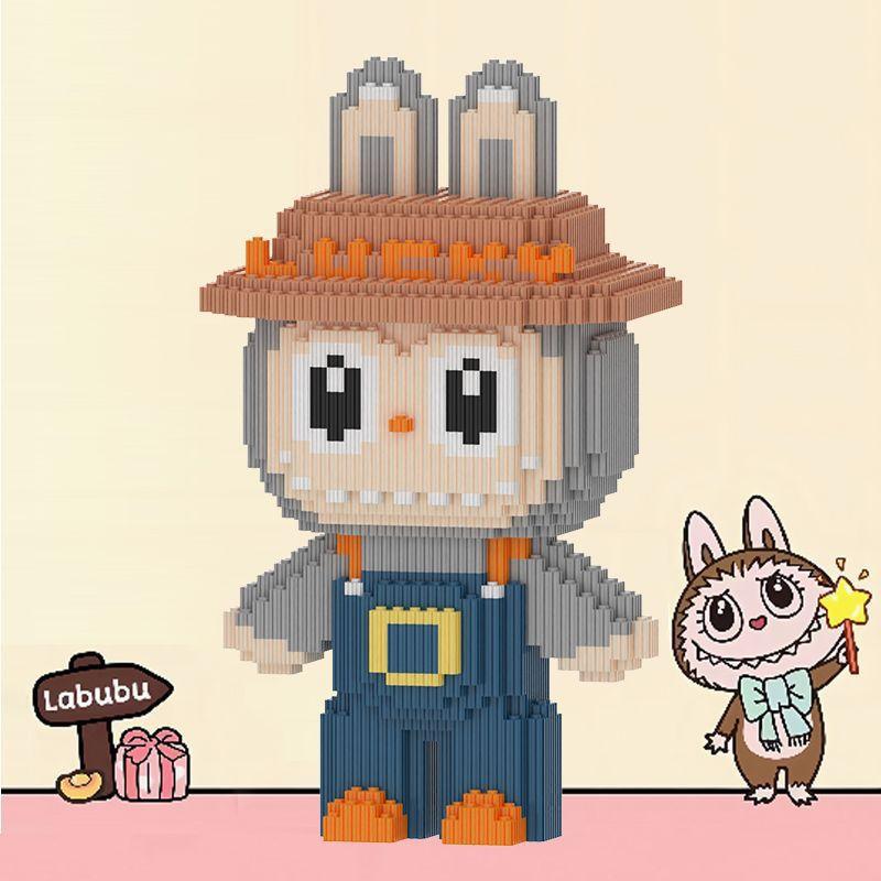 Rabub Building Block New Girl Series High Value Adult Version High Difficulty Puzzle Toy