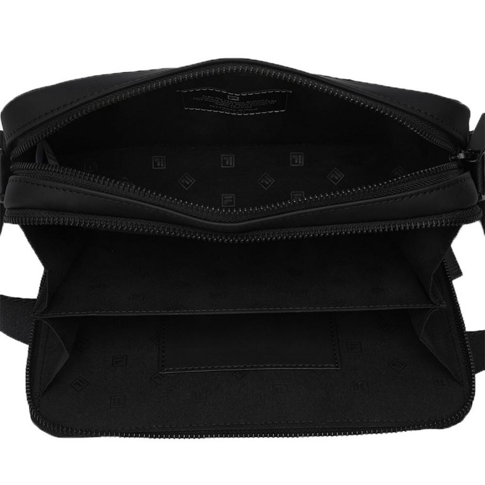 New FILA MODERN HERITAGE Fabric Shoulder Bag, Crossbody Bag Regular Men's Jet Black F13M538101FBK