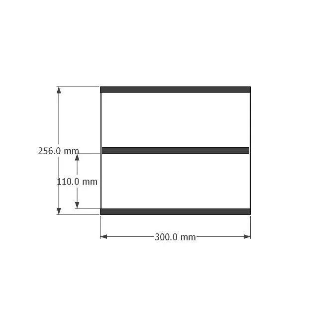 

Multi-layer Black Wall-mounted Display Rack for Dolls, LEGO, Hand-made Figures, and Pop Mart Blind Box Molly 30cm 2 layers чёрный