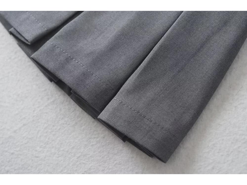 V-Waist Pleated High Waisted A-Line Mini Skirt – Sexy, College-Inspired Design