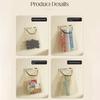 Reusable Kitchen Hanging Mesh Bag Polyester Storage Bag Kitchen Net Pocket