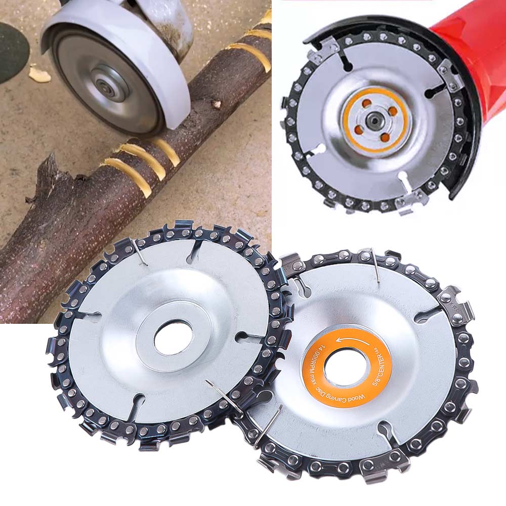 High-precision Angle Grinding Disc Metal Slotting Saw Blade Carving Disc Chain  Cutting Tool