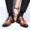 High Quality Handmade Oxford Dress Shoes Men Genuine Cow Leather Suit Shoes Footwear Wedding Formal Italian Shoes Hot