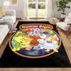 Gummi Bears Carpet Door Mat for Living Room or Bedroom Protective Mat Under Chair Office Decoration Christmas Gift Birthday Present