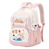 Large Capacity Schoolbag with Shoulder Strap; Student Three-piece Pencil Case Set