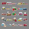 50 Small Train Doodle Personality Cartoon Children's Rewards Guka DIY Mobile Suitcase Stickers Waterproof